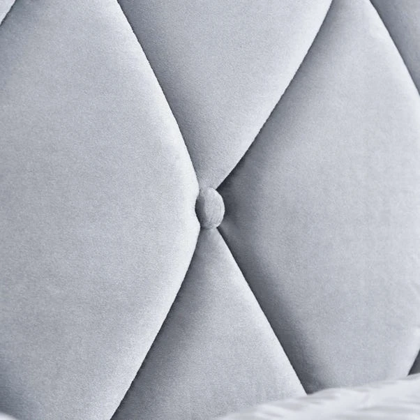 Loxley Velvet Ottoman Bed Frame - Image 4