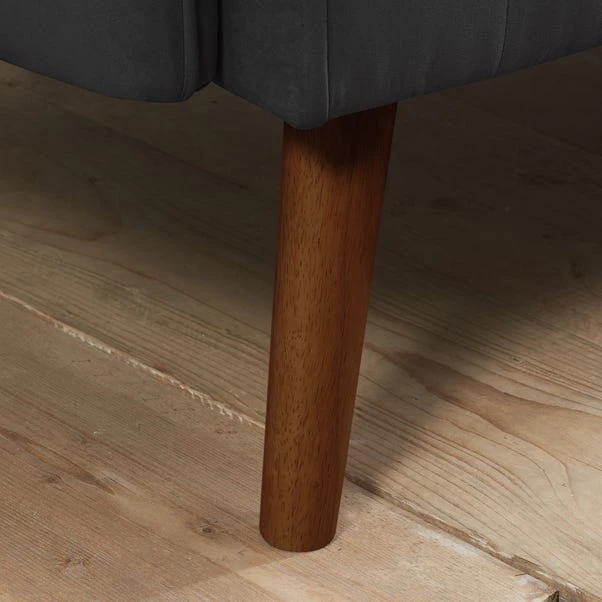 Hudson Charcoal Double Sofa Bed - Image 6