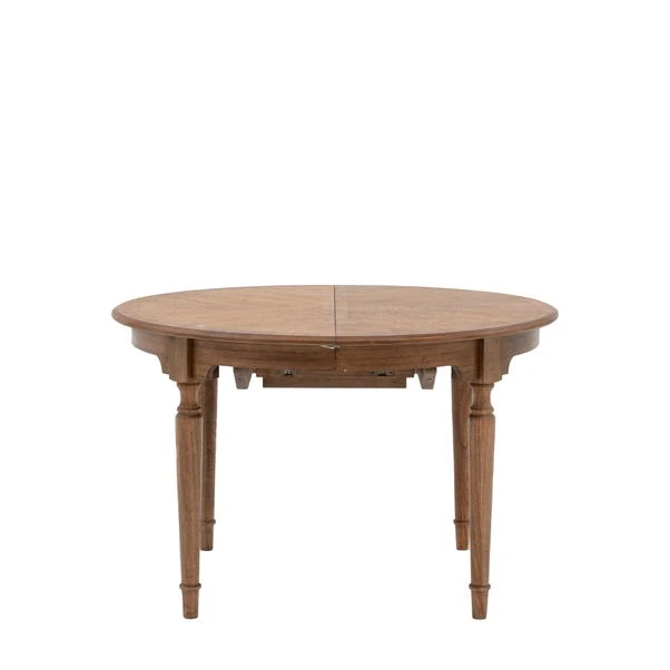Matola 4-6 Seater Round Extendable Dining Table - Image 4