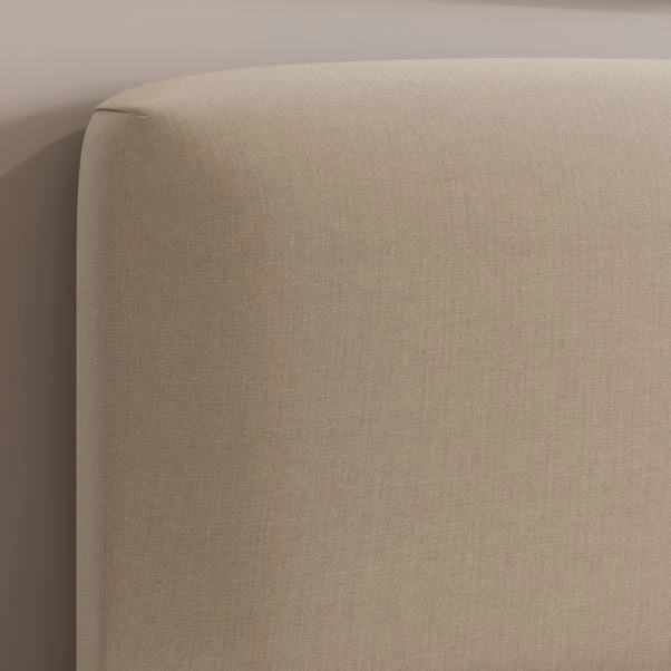 Modern Curved Upholstered Bed Frame - Image 6