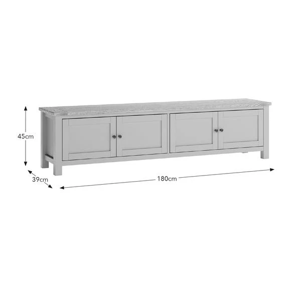 Olney Extra Wide TV Unit For TVs Up To 80" - Image 14