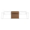 Modular Arne Faux Leather Armless Piece