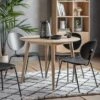 Manila 4 Seater Round Dining Table