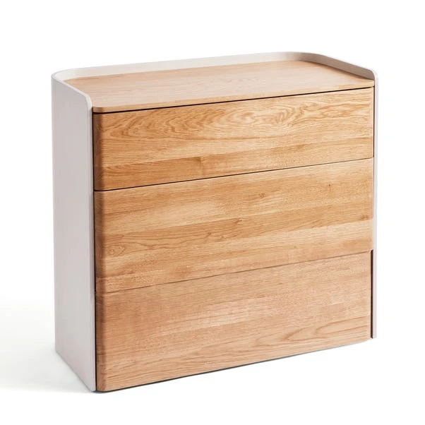 Reggie 3 Drawer Chest, Oak Effect - Image 5