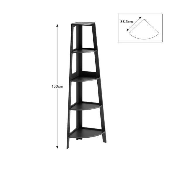 Nautical Corner Ladder Shelving Unit - Image 14