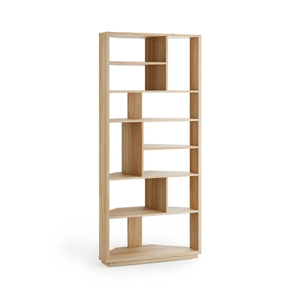 Hardy Corner Bookcase, Oak Effect - Image 5