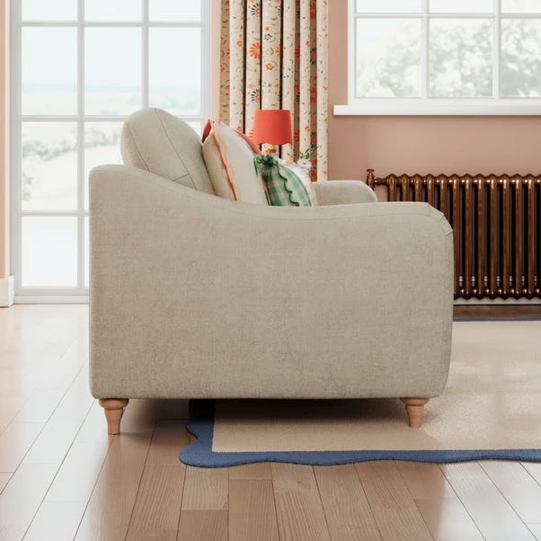 Hattie Tonal Plush Chenille 2 Seater Sofa - Image 12