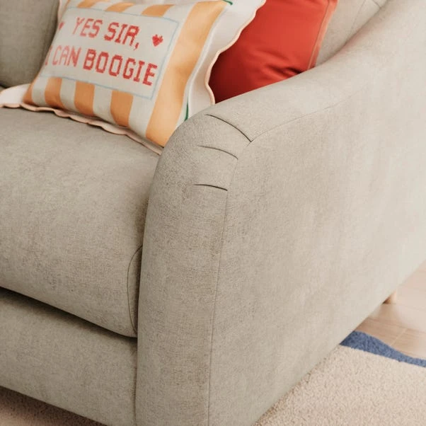 Hattie Tonal Plush Chenille 2 Seater Sofa - Image 15