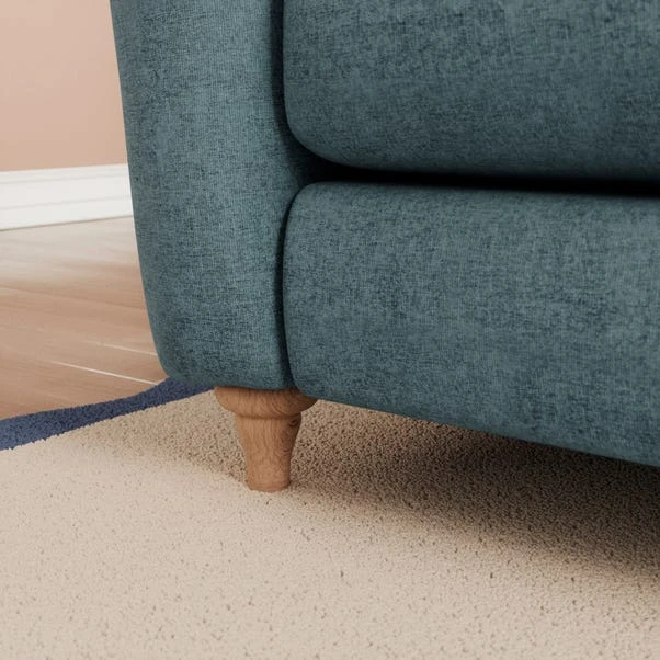 Hattie Tonal Plush Chenille 2 Seater Sofa - Image 5