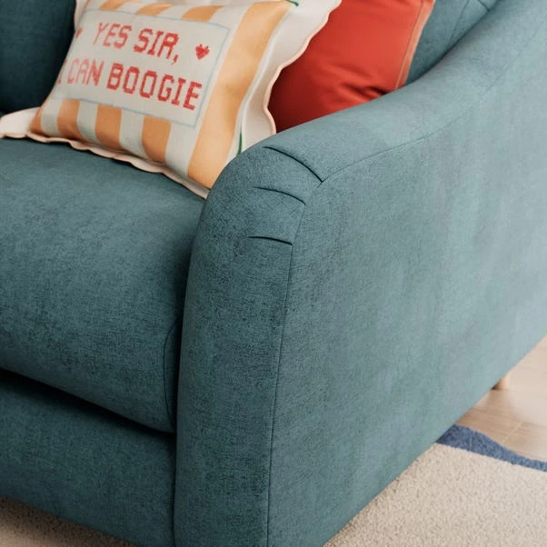 Hattie Tonal Plush Chenille 2 Seater Sofa - Image 6