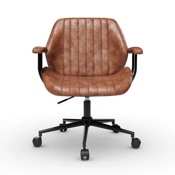 Clement Faux Leather Office Chair - Image 15