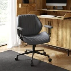 Clement Faux Leather Office Chair