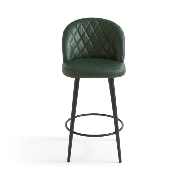Astrid Bar Stool, Faux Leather - Image 12