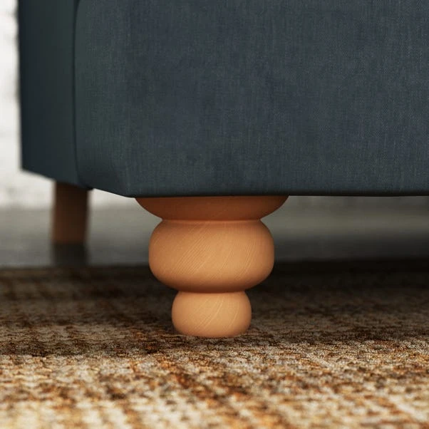 Martha 4 Seater Sofa, Vintage Chenille - Image 7