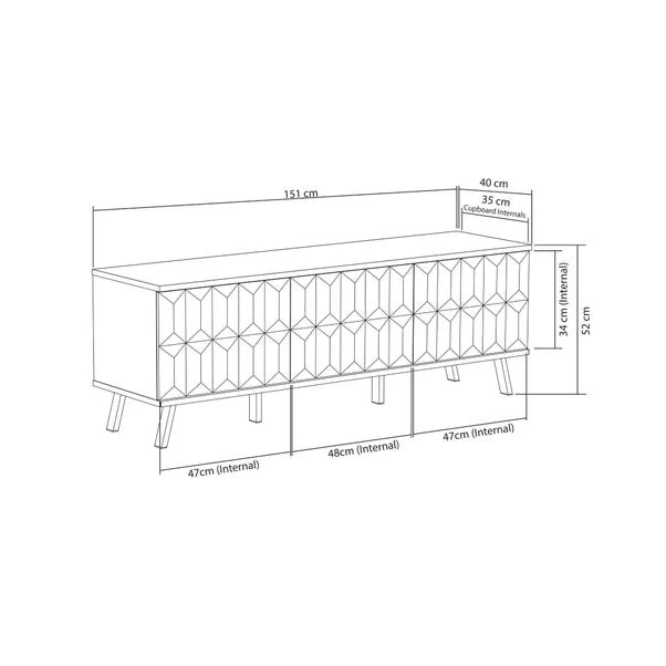 Elevate SMART LED TV Unit For TVs Up To 67" - Image 6
