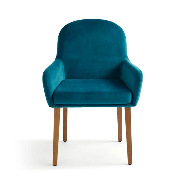 Agnes Carver Dining Chair, Velvet - Image 5