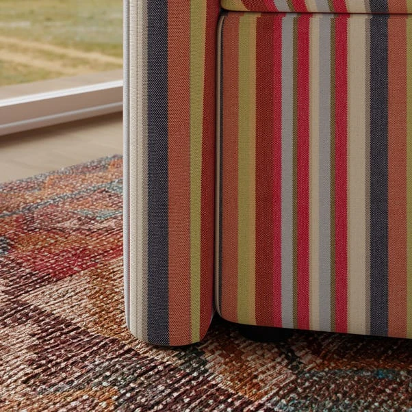 Tallie Woven Multi Stripe Occasional Chair - Image 5