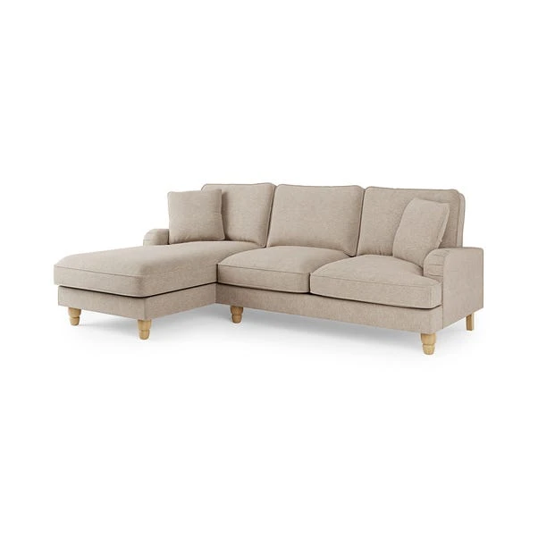 Beatrice Textured Weave Corner Storage Sofa Bed - Image 17