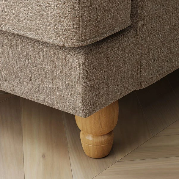 Beatrice Textured Weave Corner Storage Sofa Bed - Image 5