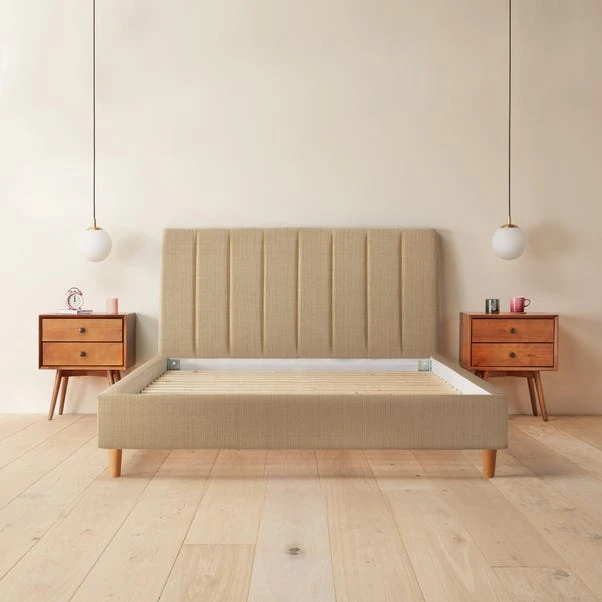 Silentnight Octavia Bed Frame, Woven Fabric - Image 3