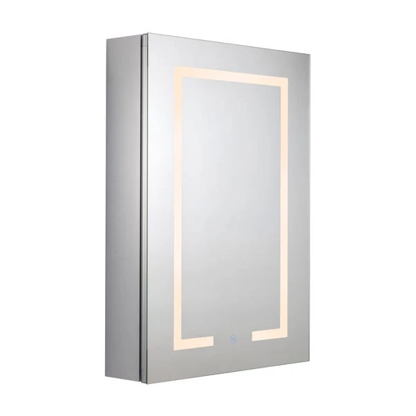 Cartlon Single Door LED Illuminated Cabinet - Image 4