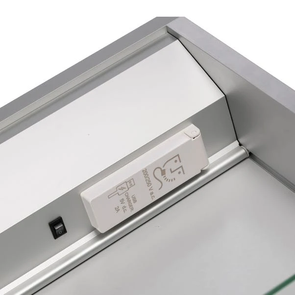 Cartlon Single Door LED Illuminated Cabinet - Image 7