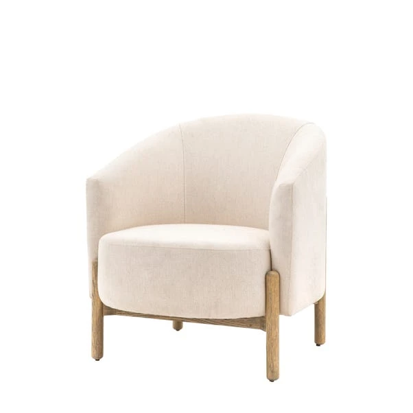 Belmont Fabric Armchair - Image 4