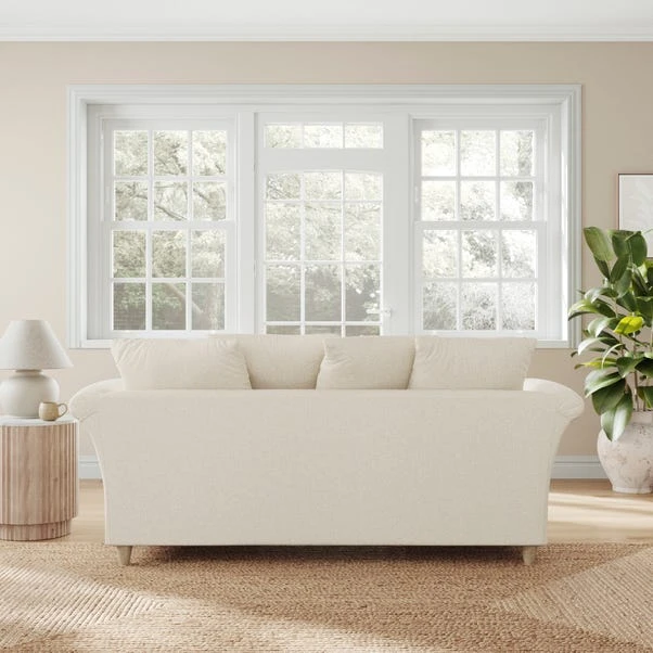 Dixie 3 Seater Sofa, Soft Texture Fabric - Image 19