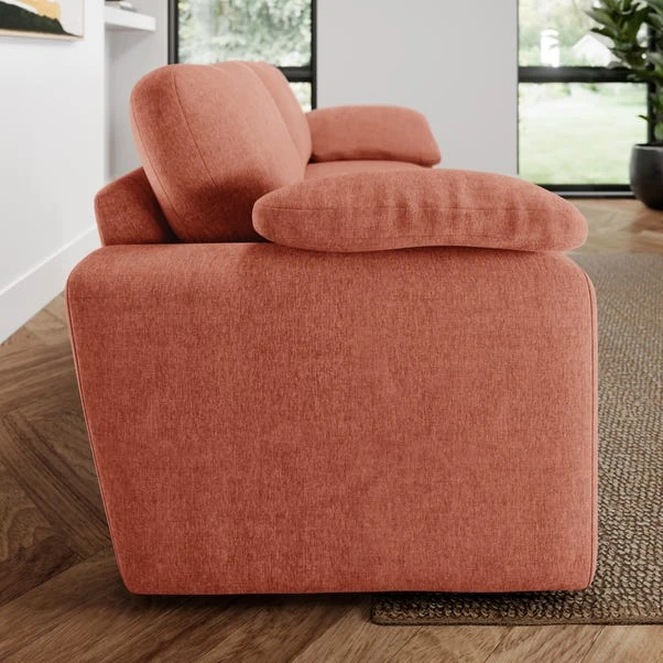 Magnus Vintage Soft Chenille 3 Seater Sofa - Image 20