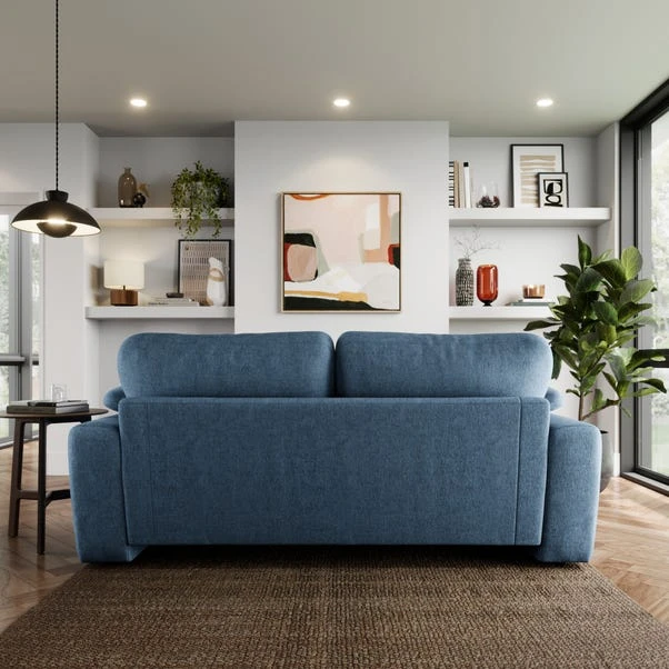 Magnus Vintage Soft Chenille 3 Seater Sofa - Image 12