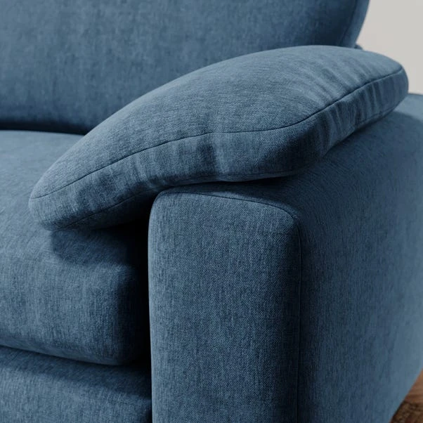 Magnus Vintage Soft Chenille 3 Seater Sofa - Image 14