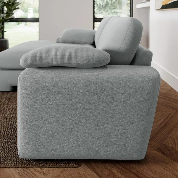 Magnus Cosy Weave Corner Chaise Sofa - Image 11
