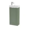 Deco Compact Floor Standing Vanity Unit With Basin