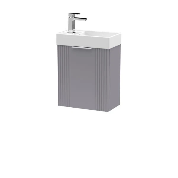 Deco Compact Wall Mounted Vanity Unit With Basin - Image 7