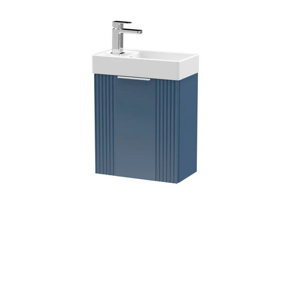Deco Compact Wall Mounted Vanity Unit With Basin - Image 5