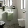 Deco Compact Wall Mounted Vanity Unit With Basin