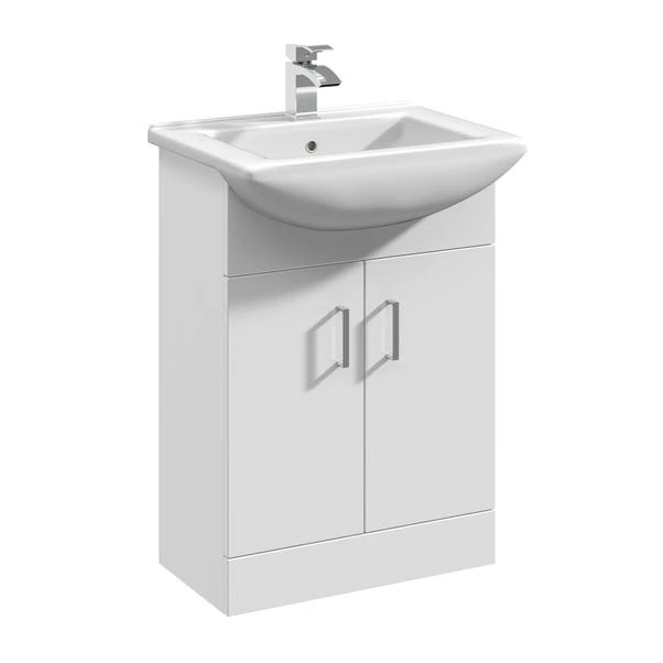 Mayford 2 Door Vanity Unit With Square Basin - Image 3