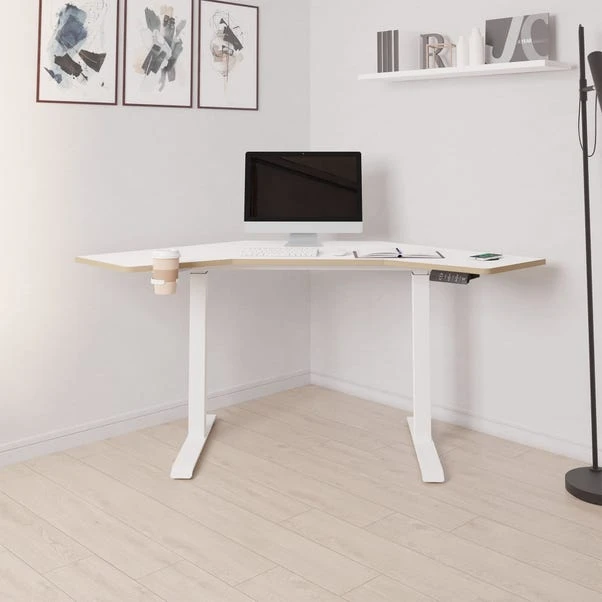 Gino Corner Height Adjustable Desk - Image 16