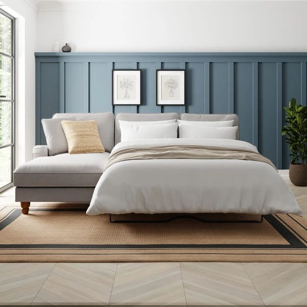 Beatrice Flatweave Corner Storage Sofa Bed - Image 11