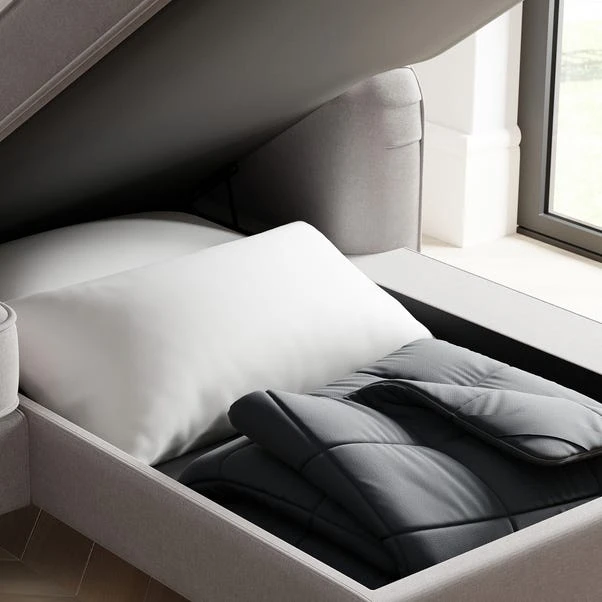 Beatrice Flatweave Corner Storage Sofa Bed - Image 3