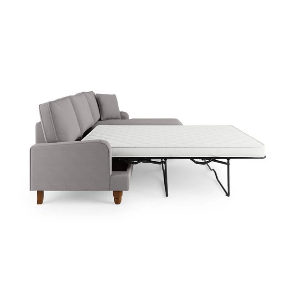 Beatrice Flatweave Corner Storage Sofa Bed - Image 9