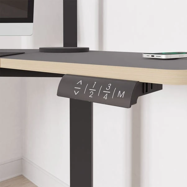 Gino Corner Height Adjustable Desk - Image 13