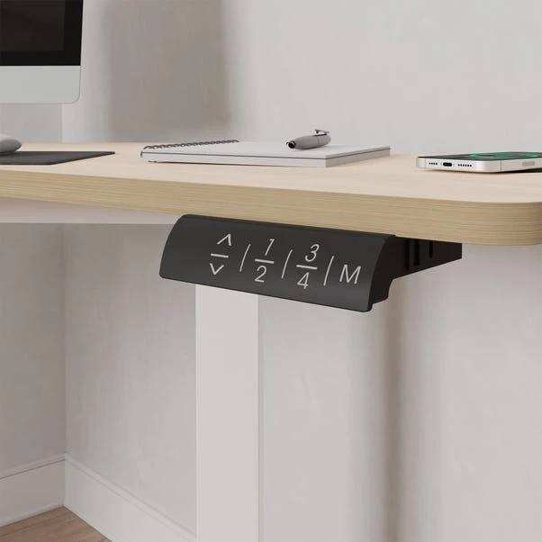 Gino Corner Height Adjustable Desk - Image 5