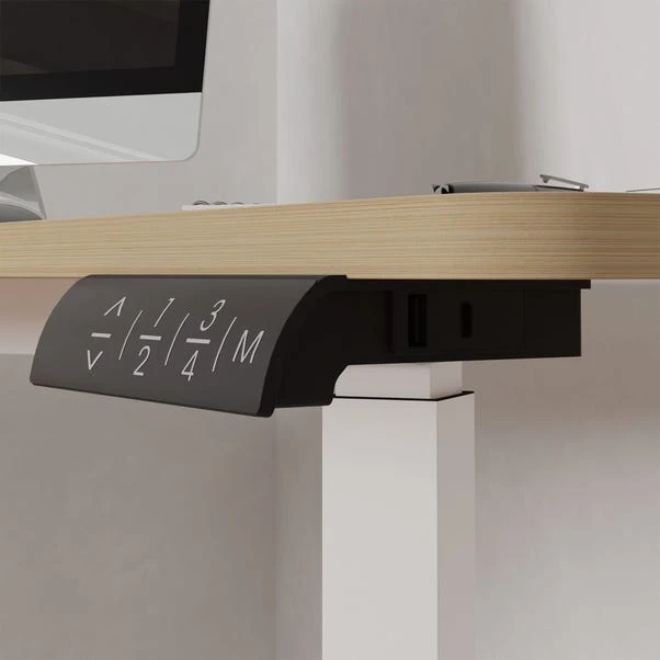 Gino Corner Height Adjustable Desk - Image 7