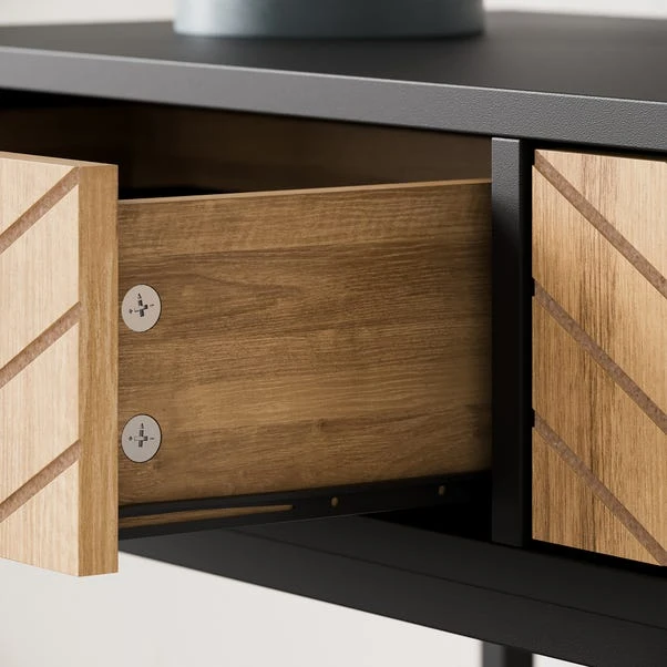 Nixon 2 Drawer Console Table - Image 4