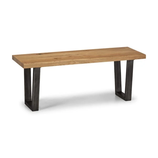 Brooklyn Dining Bench, Oak - Image 3