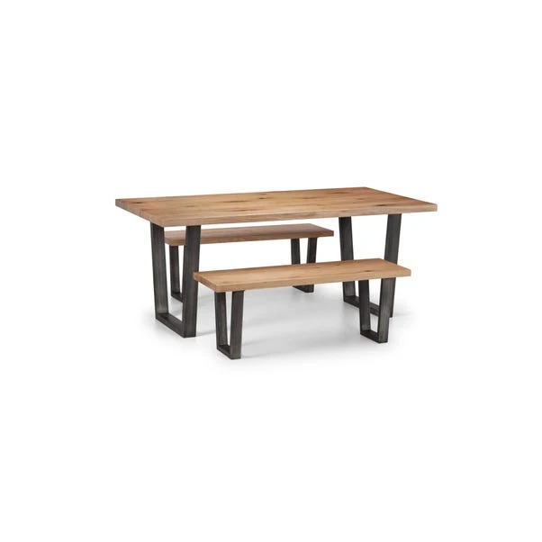 Brooklyn Dining Bench, Oak - Image 5