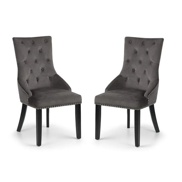 Veneto Set Of 2 Knockerback Dining Chairs - Image 3