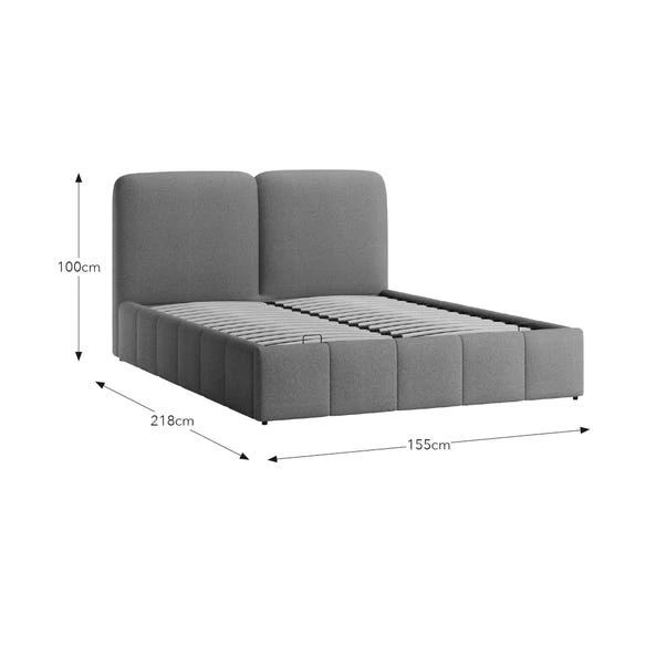 Cloud Boucle Ottoman Bed - Image 14