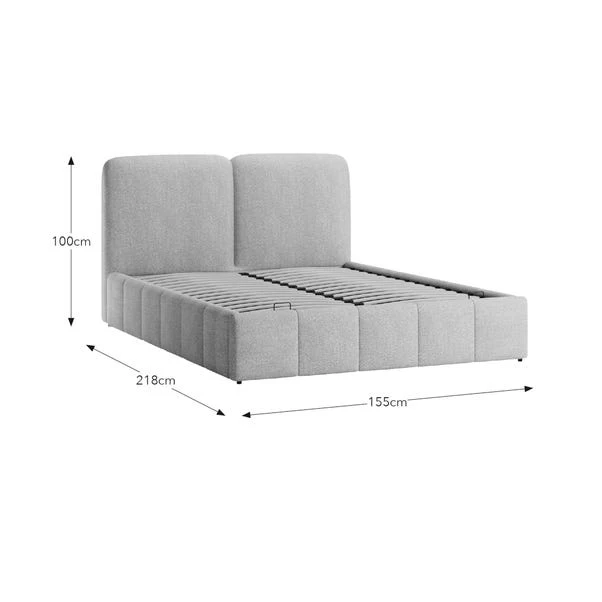 Cloud Boucle Ottoman Bed - Image 7
